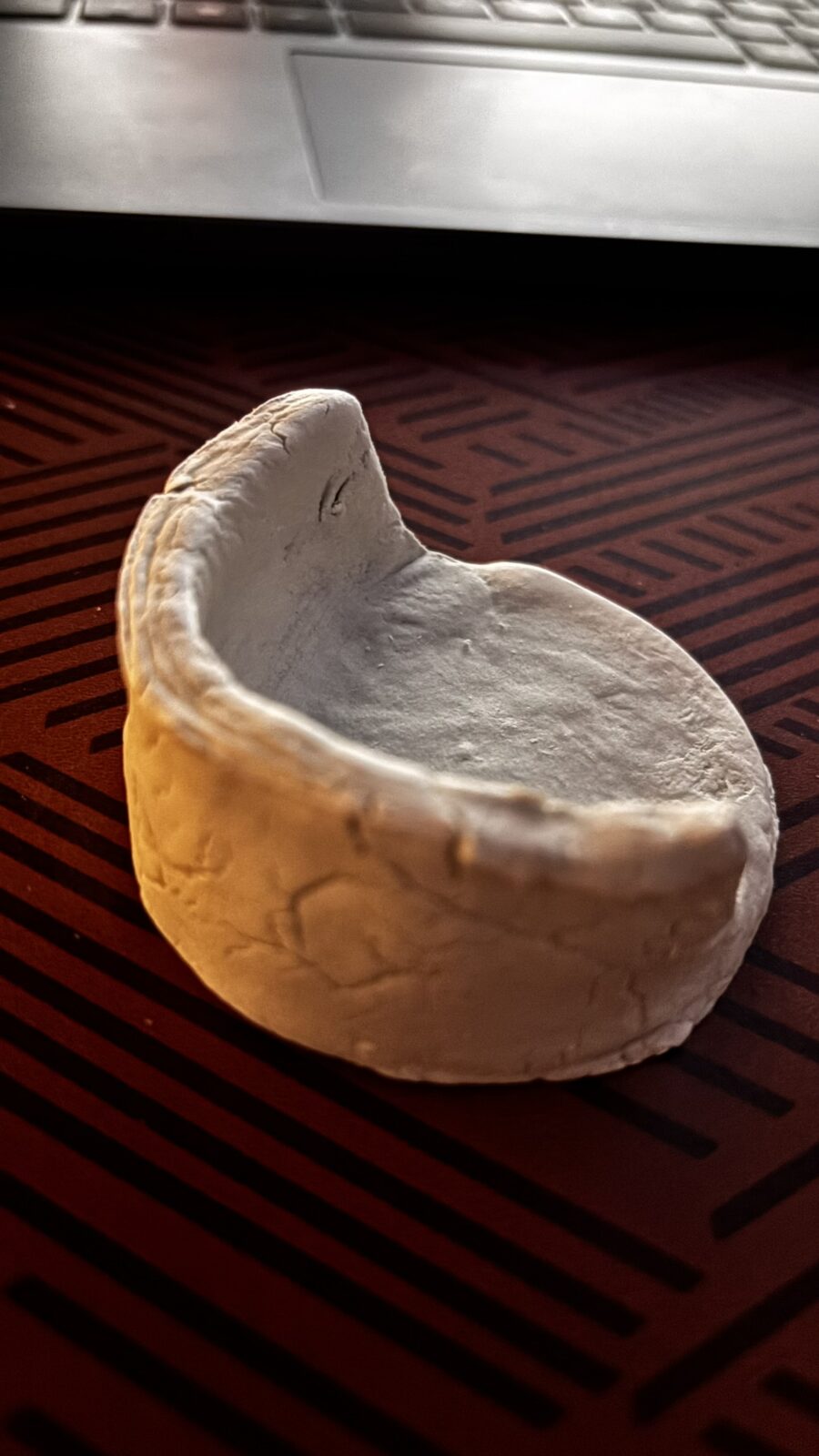 Handcrafted Rustic Clay Trinket Dish