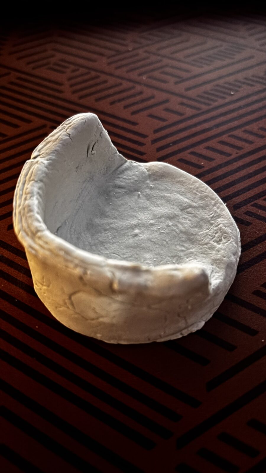 Handcrafted Rustic Clay Trinket Dish - Image 3